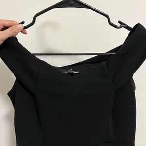 LBD - off the shoulder mini dress size small